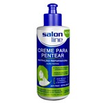 Ficha técnica e caractérísticas do produto Creme para Pentear Nutrição Reparadora 250g - Salon Line - Salonline