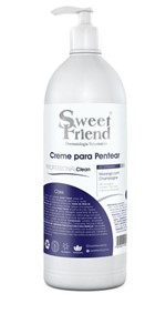 Ficha técnica e caractérísticas do produto Creme para Pentear Professional Clean Morango com Champagne Sweet Friend - 1 Litro