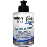 Ficha técnica e caractérísticas do produto Creme para Pentear S.O.S BOMBA Men Salon Line 300ml