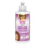 Ficha técnica e caractérísticas do produto Creme para Pentear S.O.S Cachos Kids 300ml Salon Line