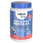 Ficha técnica e caractérísticas do produto Creme para Pentear Salon Line - Hidratação Profunda - 1Kg