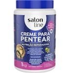 Ficha técnica e caractérísticas do produto Creme para Pentear Salon Line Nutrição Reparadora 1kg