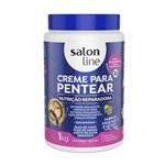 Ficha técnica e caractérísticas do produto Creme para Pentear Salon Line - Nutrição Reparadora - 1kg