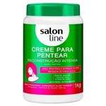 Ficha técnica e caractérísticas do produto Creme para Pentear Salon Line - Reconstrução Intensa - 1Kg