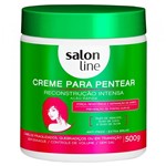 Ficha técnica e caractérísticas do produto Creme para Pentear Salon Line - Reconstrução Intensa - 500g