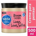 Ficha técnica e caractérísticas do produto Creme para Pentear Seda Boom Cachos Livres Leves e Soltos - 500Ml