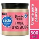 Ficha técnica e caractérísticas do produto Creme para Pentear Seda Boom Cachos Livres Leves Soltos 500ml