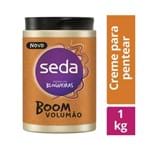 Ficha técnica e caractérísticas do produto Creme para Pentear Seda Boom Volumão 1kg