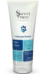 Ficha técnica e caractérísticas do produto Creme para Pentear Sweet Friend Intensive Care Pelos Claros para Cachorro - 250ml - Caixa com 20 Unidades