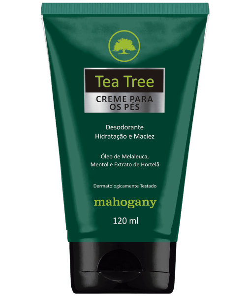 Ficha técnica e caractérísticas do produto Creme para Pés Melaleuca Tea Tree Mahogany 120g