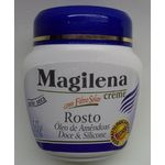 Ficha técnica e caractérísticas do produto Creme Para Rosto - Oleo De Amendoa Doce E Silicone Magilena