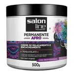 Ficha técnica e caractérísticas do produto Creme Relaxamento Permanente Afro Salon Line 500g
