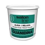 Ficha técnica e caractérísticas do produto Creme Relaxante Guanidina Salon Line Regular Médio 218g
