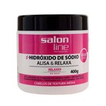 Ficha técnica e caractérísticas do produto Creme Relaxante Hidróxido de Sódio Regular 400g - Salon Line