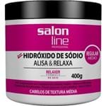 Ficha técnica e caractérísticas do produto Creme Relaxante Hidróxido de Sódio Salon Line Tradicional Regular 400g