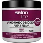 Creme Relaxante Salon Line Hidróxido de Sódio Super 400g