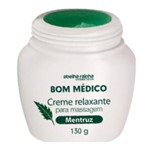 Creme Relaxante para Massagem Mentruz Bom Médico Abelha Rainha 130g
