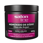 Ficha técnica e caractérísticas do produto Creme Relaxante Salon Line Hidróxido de Sódio Argan Super