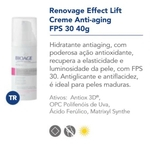 Ficha técnica e caractérísticas do produto Creme Renovage Effect Lift FPS 30 Creme Anti Idade Bioage 40g