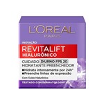 Ficha técnica e caractérísticas do produto Creme Revitalift Hialurônico Diurno FPS 20 L'Oréal Paris - L Oreal