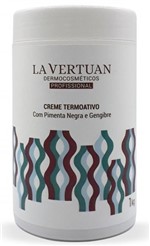 Ficha técnica e caractérísticas do produto Creme Termoativo com Pimenta Negra e Gengibre 1kg - La Vertuan
