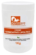 Ficha técnica e caractérísticas do produto Creme Termoativo Lipolítico Anti Celulite 1kg - Dermare