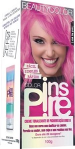 Ficha técnica e caractérísticas do produto Creme Tonalizante Color Inspire Sink The Pink 100g Rosa - Beautycolor