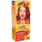 Ficha técnica e caractérísticas do produto Creme Tonalizante Light Color Profissional 66.46 Vermelho Cereja - Salon Line - Lightcolor