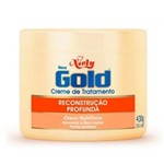 Ficha técnica e caractérísticas do produto Creme Tratamento Niely Gold Extra Brilho - 430g