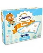 Ficha técnica e caractérísticas do produto Cremer Luxo Toalha Infantil Estampada Menino C/3 (Kit C/12)