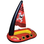 Ficha técnica e caractérísticas do produto Crianças inflável navio pirata Toy Água Piscina Bóia assento espessamento Versão (quente)
