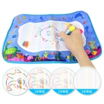 Ficha técnica e caractérísticas do produto Crianças Series Impressão Oceano colorido Magic Water pintura de pano Toy Mind-development toy