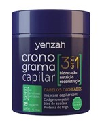 Ficha técnica e caractérísticas do produto Cronograma Capilar 3 em 1 Cabelo Cacheado Vegano 480g - Yenzah