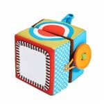 Ficha técnica e caractérísticas do produto Cubo Mágico de Atividades Brasbaby Colorido - Azul
