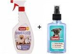 Ficha técnica e caractérísticas do produto Cuidado e Higiene para Cachorro Filhote: Banho a Seco Sanol e Perfume Colônia Cães Baby