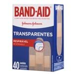 Ficha técnica e caractérísticas do produto Curativo Band-Aid Transparente com 40 Unidades