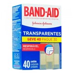 Ficha técnica e caractérísticas do produto Curativo Band-aid Transparentes Leve 40 Pague 30 - Johnson's