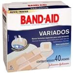Ficha técnica e caractérísticas do produto Curativo Band Aid Variados 40 Unidades