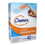 Ficha técnica e caractérísticas do produto Curativo Cremer Care Transparente com 40 Unidades