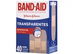 Ficha técnica e caractérísticas do produto Curativo Transparente Band-Aid - 40 Unidades
