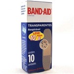 Curativo Transparente Band Aid Transparente L10p8