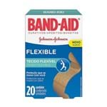 Ficha técnica e caractérísticas do produto Curativos Band Aid Johnson & Johnson Flexible com 20 Unidades