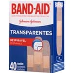 Ficha técnica e caractérísticas do produto Curativos Band-Aid Transparente 40 Unidades
