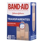 Ficha técnica e caractérísticas do produto Curativos Band Aid Transparentes 40 Unidades - Band-Aid