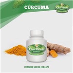 Ficha técnica e caractérísticas do produto Curcuma 500 Mg 120 Caps