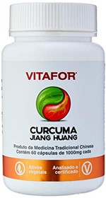 Ficha técnica e caractérísticas do produto Curcuma Jiang Huang, 60 Cápsulas, Vitafor