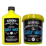 Ficha técnica e caractérísticas do produto Curly Wurly Lola Cosmetics - Kit Shampoo Co Wash/No Poo 230Ml + Creme para Pentear 400G Kit