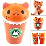 Ficha técnica e caractérísticas do produto Cut Coffee Cup Cat Perfumado lenta Nascente Toy Gift Collection