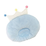 Ficha técnica e caractérísticas do produto Cute Crown Almofada Infantil Recém-nascido Bebê Travesseiro De Veludo Algodão Almofada Posicionador