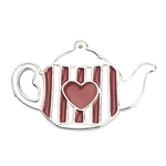 Ficha técnica e caractérísticas do produto Cute Men Women Coffee Cup Cup Pot Pot Esmalte Broche Pin Bag Badge Decor Gift